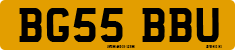 License plate of the United Kingdom, 2001 year system