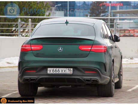 х666хх16, Mercedes-Benz GLE-Klasse