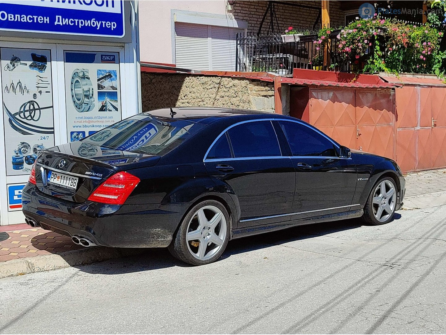 PP 1111 BB, Mercedes-Benz S-Klasse 7th gen (W221/V221), 2005–2013