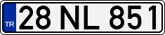 License plate of Turkey, Regular plates