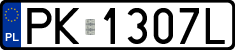 License plates of Poland, Regular car plates