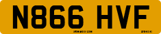 License plate of the United Kingdom, 1983 year system