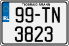 License plate of Ireland, Regular plates