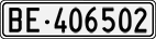 License plate of Switzerland, Cars