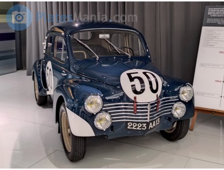 2223 AA 13, Renault 4CV
