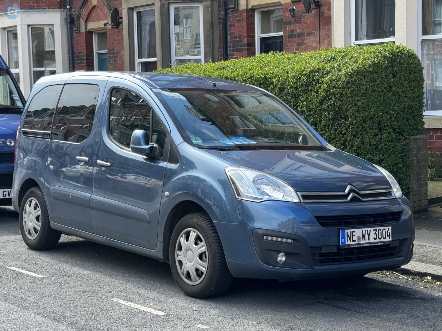 NE WY 3004, Citroёn Berlingo 2nd gen Multispace (B9), 2008–2018 (–2022 for CIS-market)