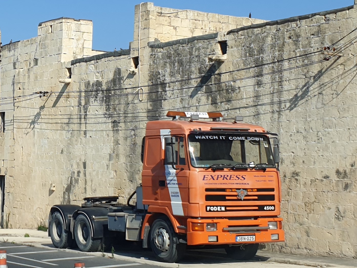 JBN 025, Foden 4000-Series 