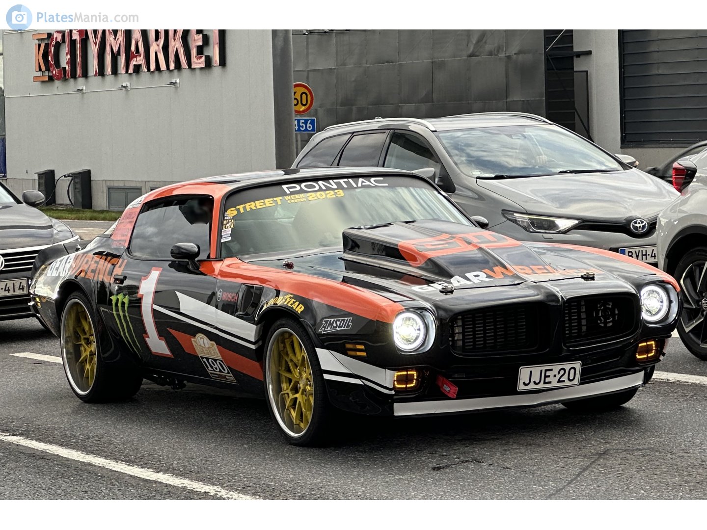 JJE-20, Pontiac Firebird 2nd gen (22387/22687/22887; F-body), 1969–1973