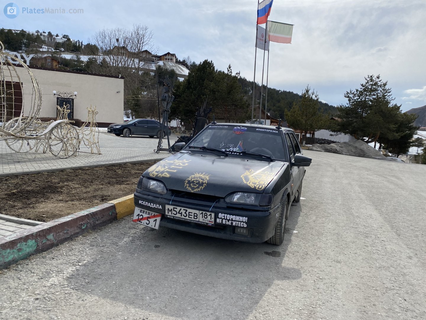 м 543 ев 181, Lada (VAZ) 2114 