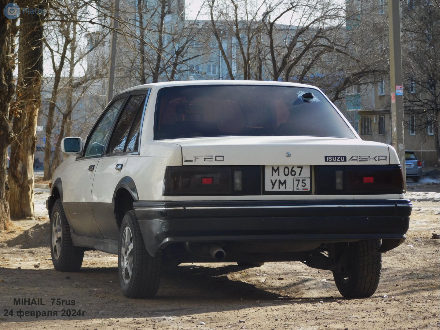 м 067 ум 75, Isuzu Aska 1st gen (Florian Aska) (JJ110), 1983–1989