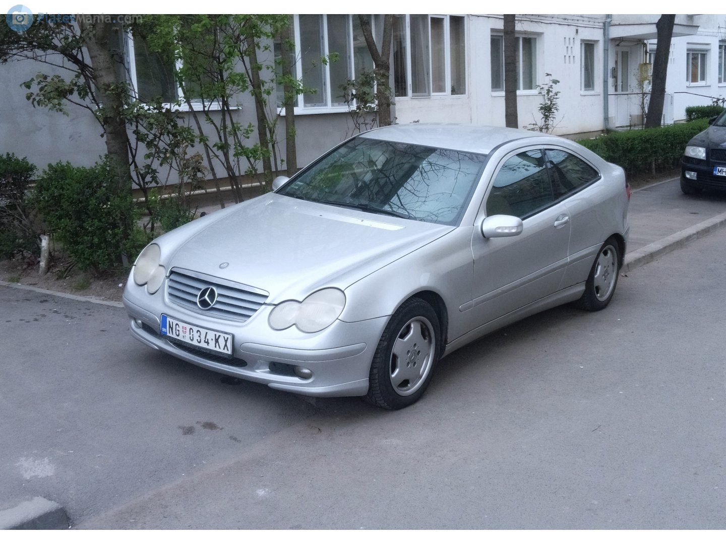 NG 034-KX, Mercedes-Benz C-Klasse 2nd gen Sportcoupe (CL203), 2000–2008