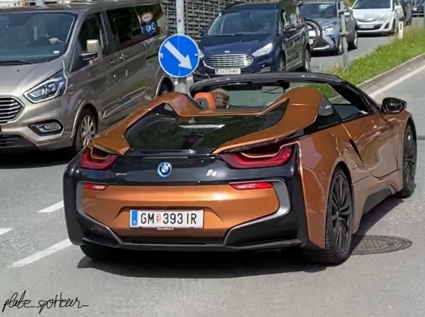 GM 393 IR, BMW i8 1st gen Roadster (I15), 2018–2020