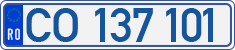 License plate of Romania, Diplomatic