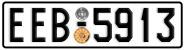 License plate of Greece, Cars