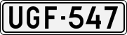 License plate of Finland, Cars