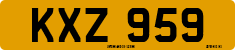 License plate of the United Kingdom, 1932 year system