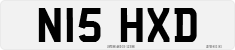 License plate of the United Kingdom, 1983 year system