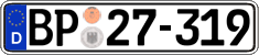 German license plate, Authorities and federal agencies