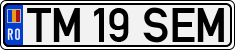 License plate of Romania, Regular plates