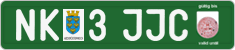 License plate of Austria, Export transit plates