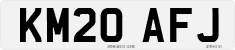 License plate of the United Kingdom, 2001 year system