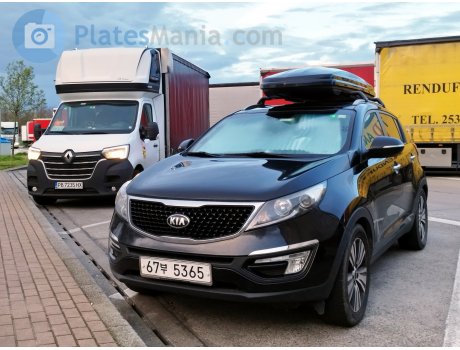 67부 5365, Kia Sportage