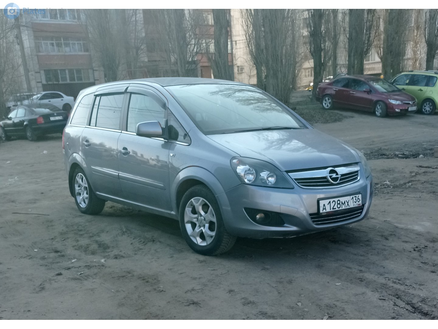 а 128 мх 136, Opel Zafira 2nd gen (Family) (B; A05), 2005–2014