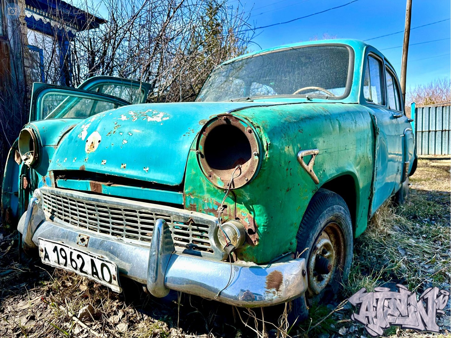 а 1962 АО, Moskvich (AZLK) 402/407/403 407, 1958–1962