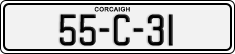 License plate of Ireland, Regular plates