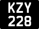 License plate of the United Kingdom, 1932 year system