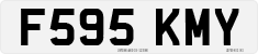 License plate of the United Kingdom, 1983 year system