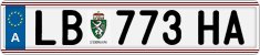 License plate of Austria, Regular plates