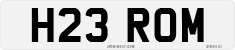 License plate of the United Kingdom, 1983 year system