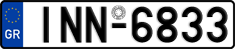 License plate of Greece, Cars