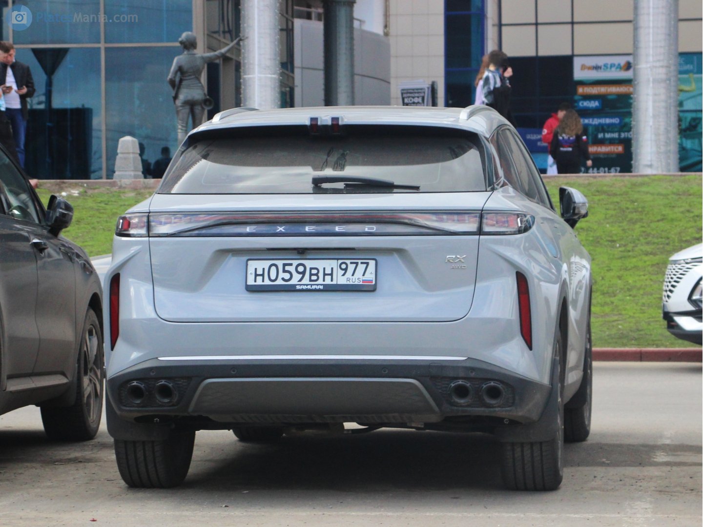 н 059 вн 977, Exeed (CheryExeed, Xingtu) RX (Yaoguang) 1st gen, 2022–