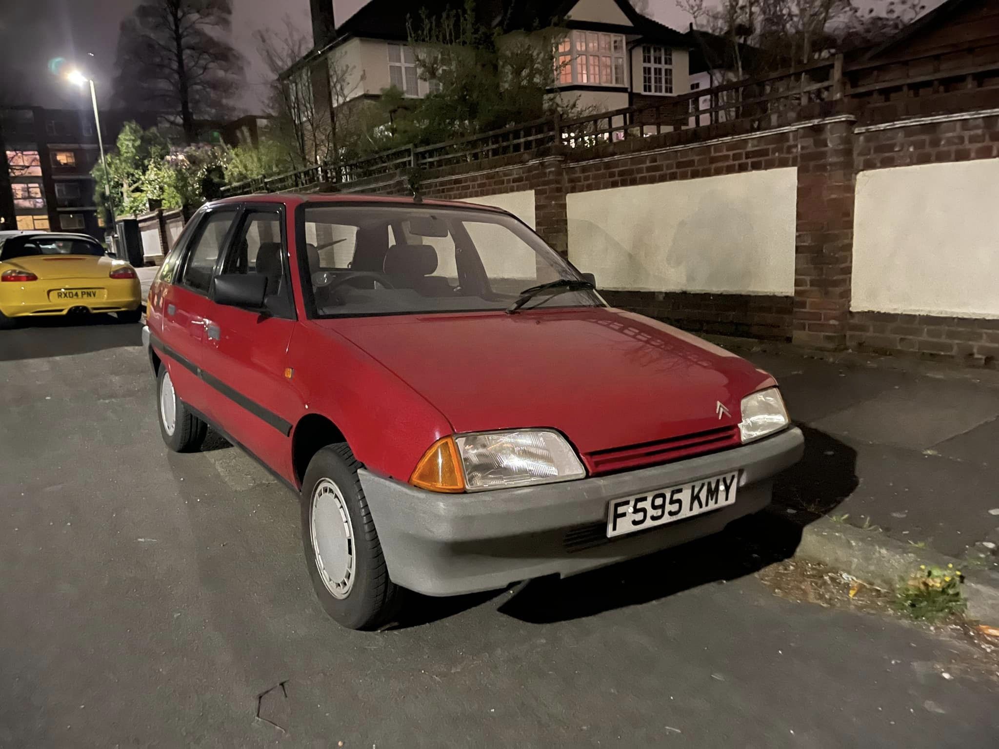 F595KMY, Citroёn AX 1st gen 3-door Hatch (S9), 1986–1998