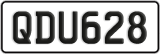 License plate of New Zealand, ABC1(23)