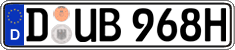 German license plate, Plates for oldtimers (type 