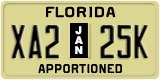Florida, Apportioned (A12 34B)