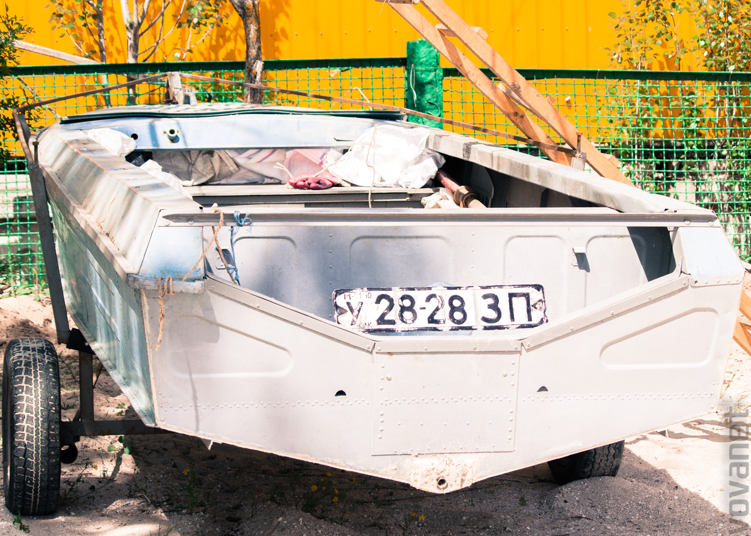 у 2828 ЗП, License plate without vehicle 