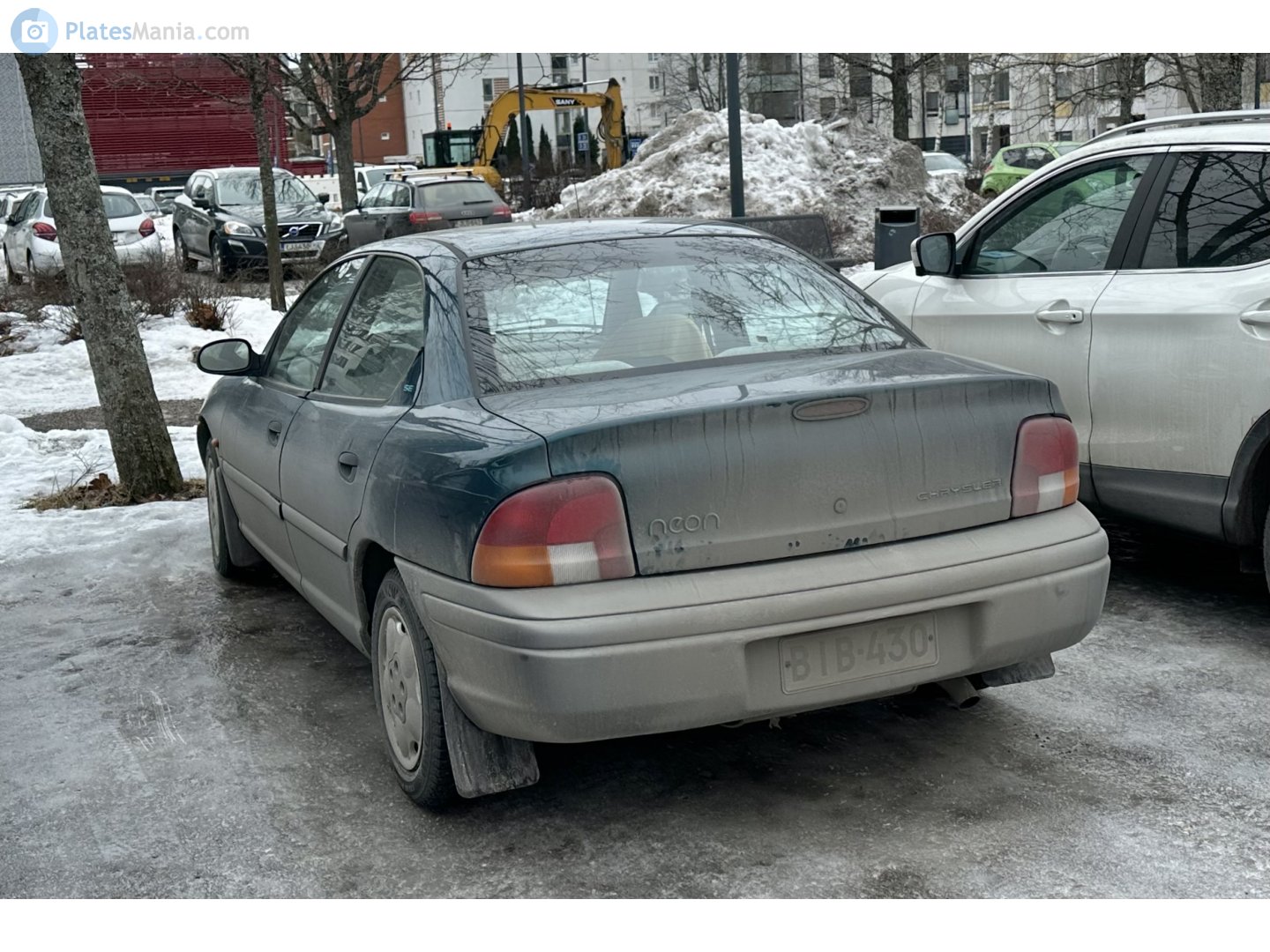 BIB-430, Chrysler Neon 1st gen Sedan (PL), 1995–1999
