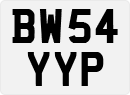 License plate of the United Kingdom, 2001 year system