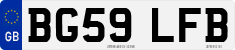 License plate of the United Kingdom, 2001 year system