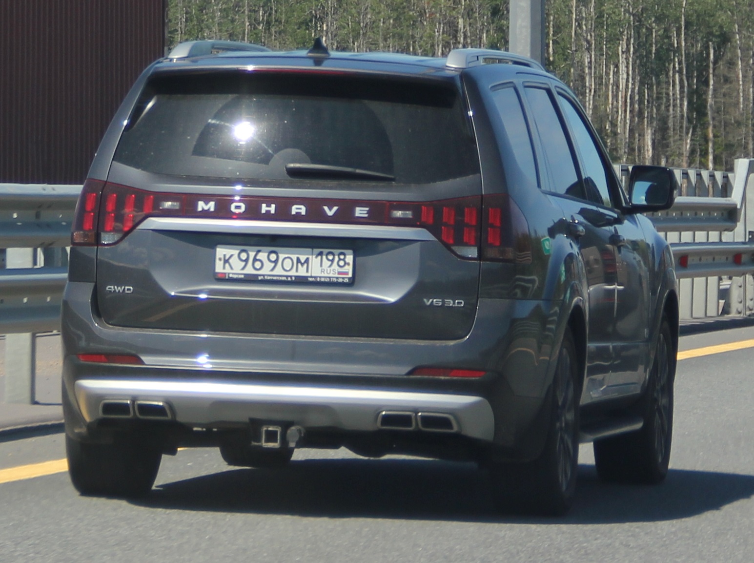 к 969 ом 198, Kia Mohave 2nd gen (HM2), 2019–2024