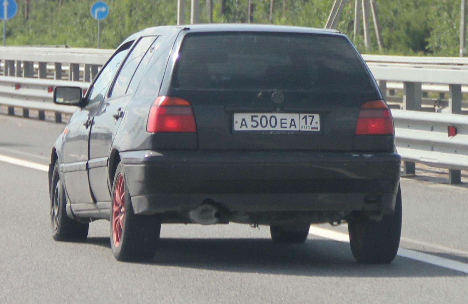 а 500 еа 17, Volkswagen Golf 3rd gen 5-door Hatch (1H1), 1991–1997