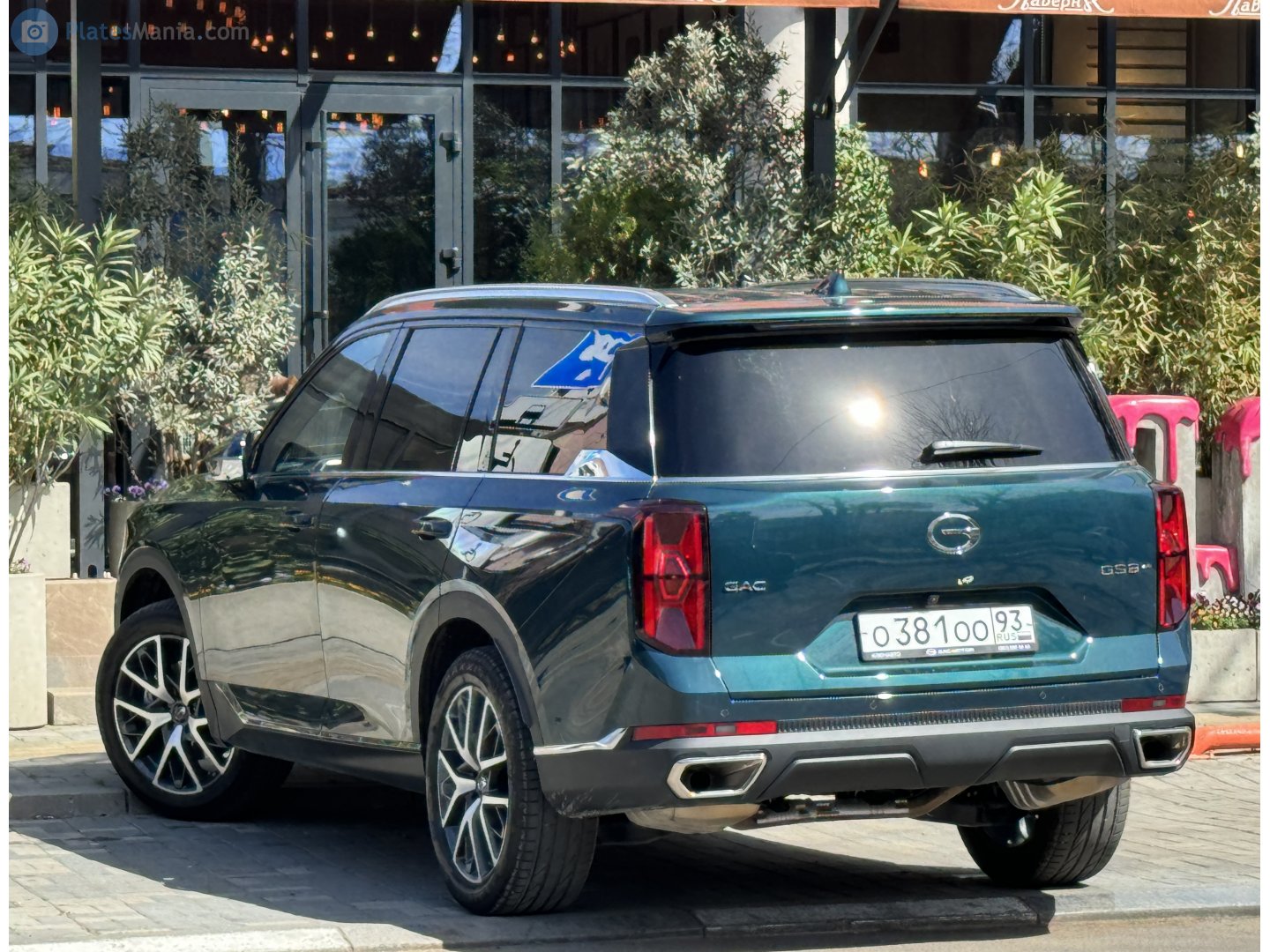 о 381 оо 93, GAC GS8 2nd gen, 2021–