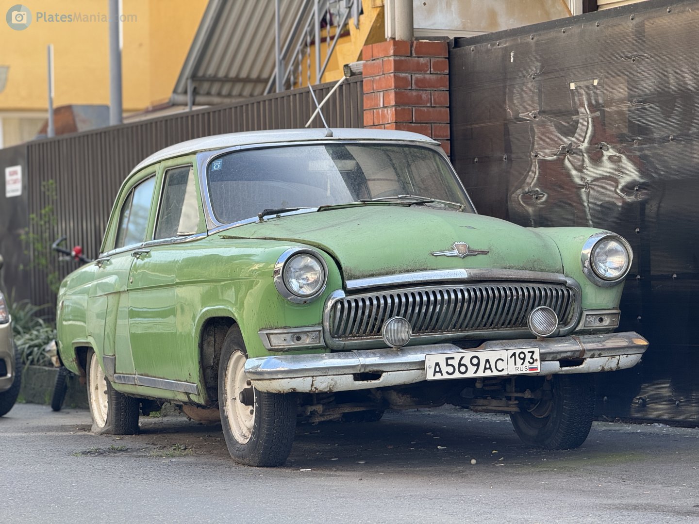 а 569 ас 193, GAZ 21 Волга 3rd series, 1962­–1970