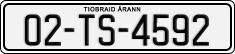 License plate of Ireland, Regular plates