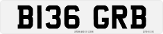 License plate of the United Kingdom, 1983 year system