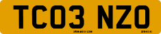 License plate of the United Kingdom, 2001 year system